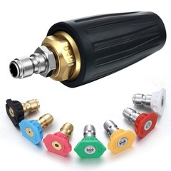 Mudder 4000 Psi Pressure Washer Rotating Turbo Nozzle 4.0 Gpm 0.25 inches