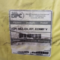 Spc Brady Universal Economy Vehicle Spill Kit SKA-EV *SLIGHTLY DISTRESSED