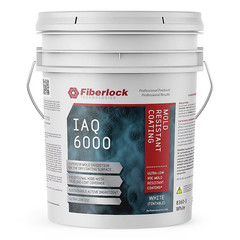 Fiberlock IAQ 6000 Mold Resistant Coating Interior White Matte 5-Gallon 8360-5