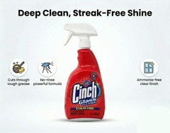 Spic & Span Cinch Glass Cleaner, 32 oz Spray Bottles, 32 Fl Oz (Pack of 6)