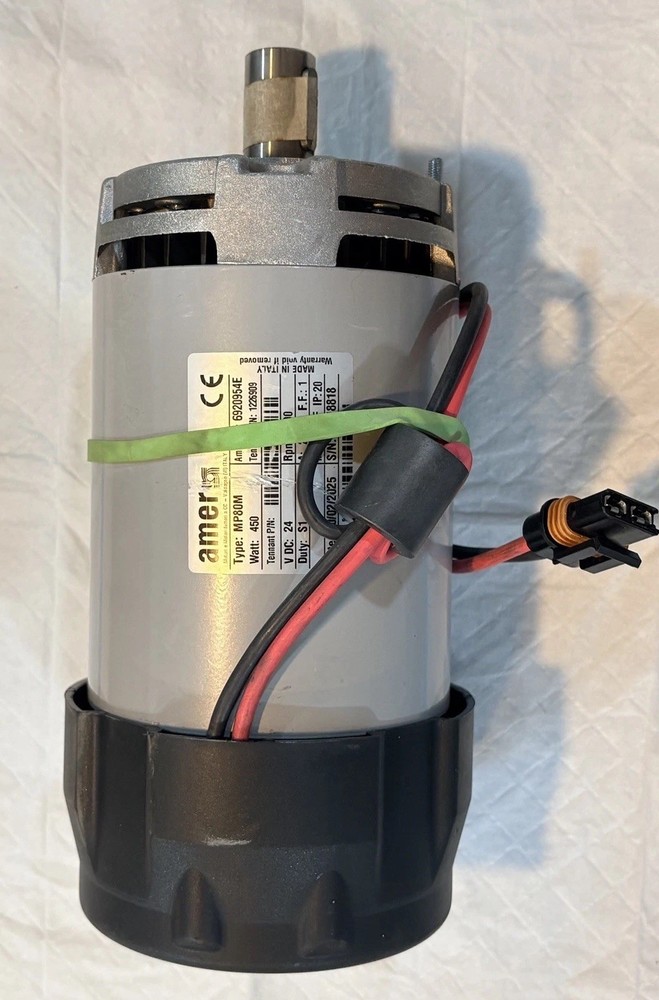 Tennant 1226909 Motor assembly, 24vdc. For T300 & SS300 Orbital scrubber.