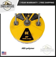 85.403.007 BE Power Whirl-A-Way Pressure Washer Surface Cleaner 4000 PSI 4 GPM