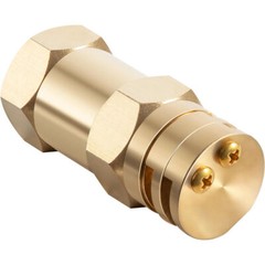 Boomless Spray Nozzle kit 1/2 inch FPT #20 Orifices 90° 180° Caps 5.9 GPM 40 PSI