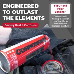 CorrosionX Rust Inhibitor 16oz Aerosol – Dielectric Protection for Marine,