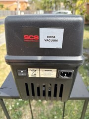 SCS 115V HEPA Electronics Vacuum ESD Safe Field Service Vacuum 497 Series Toner