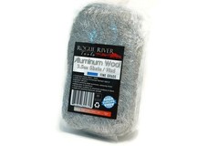 Aluminum Wool (FINE Grade) – 3.5oz Skein/Wad – by Rogue River Tools. Soft clean!