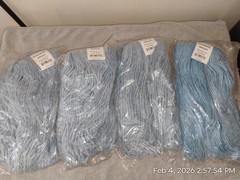 Boardwalk 2024B #24 Cotton/Synthetic Fiber Cut-End Standard Mop Head (4/CT) New
