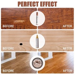 SEISSO Furniture Repair Kit, 18 Colors Touch Up Markers and 18+18, 18