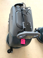 OpenBox BatteryPowered Walk Behind 15″ Brush FloorCleaning 8Gal FordableScrubber