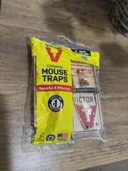 Victor Original Indoor Snap Mouse Traps for Mice, 4 Pack, Model M156
