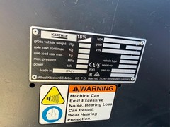 2022 Karcher KM130/300 Sweeper – Only 24 hours! Great Condition