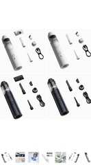 Cordless Handheld Mini Vacuum Cleaner, Bagless, Crevice Tool & Dusting Brush