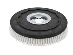 Scrubbing Brush – Hard Fits Floordress E 43 – Poly 1.0 Smooth White