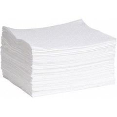 Spilltech Wpf100m Absorbent Pad, 15 In W X 19 In L, Absorbs 20 Gal. Per Pkg,