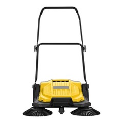 Uimoso Manual Push Floor Sweeper with 25.6″ Cleaning Width