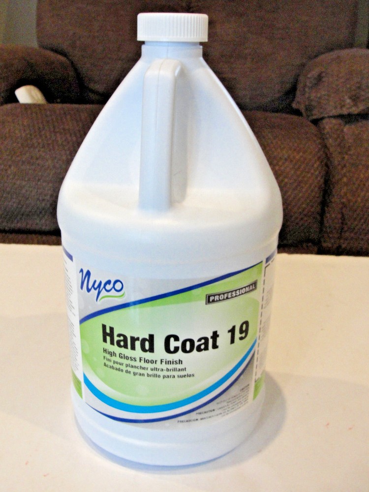 New Nyco 1 Gallon Professional Hard Coat 19 High Gloss Floor Finish NL167-G4
