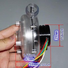 Mini Brushless Motor Fan Brushless DC Motor Fan 12V-24V 1.1-2.8A Silent