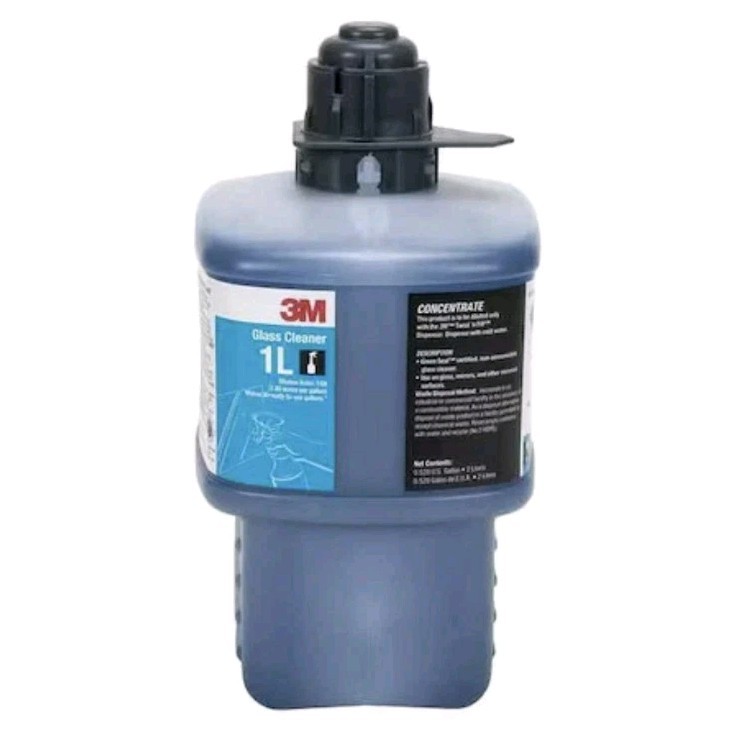 3M Glass Cleaner Concentrate 1L Fits Twist ‘n Fill Dispenser Series 7100052011