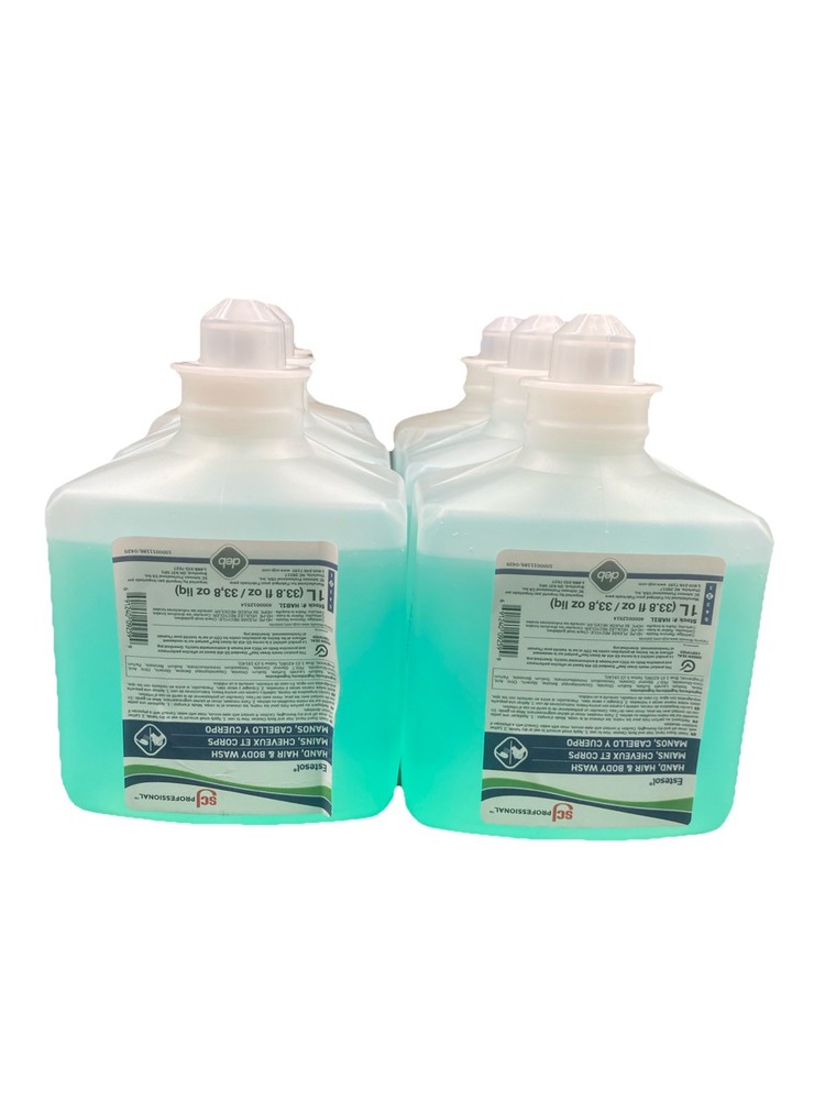 SC Johnson HAB1L Hand, Hair and Body Cleaner – Rainforest Scent (6/Carton) New