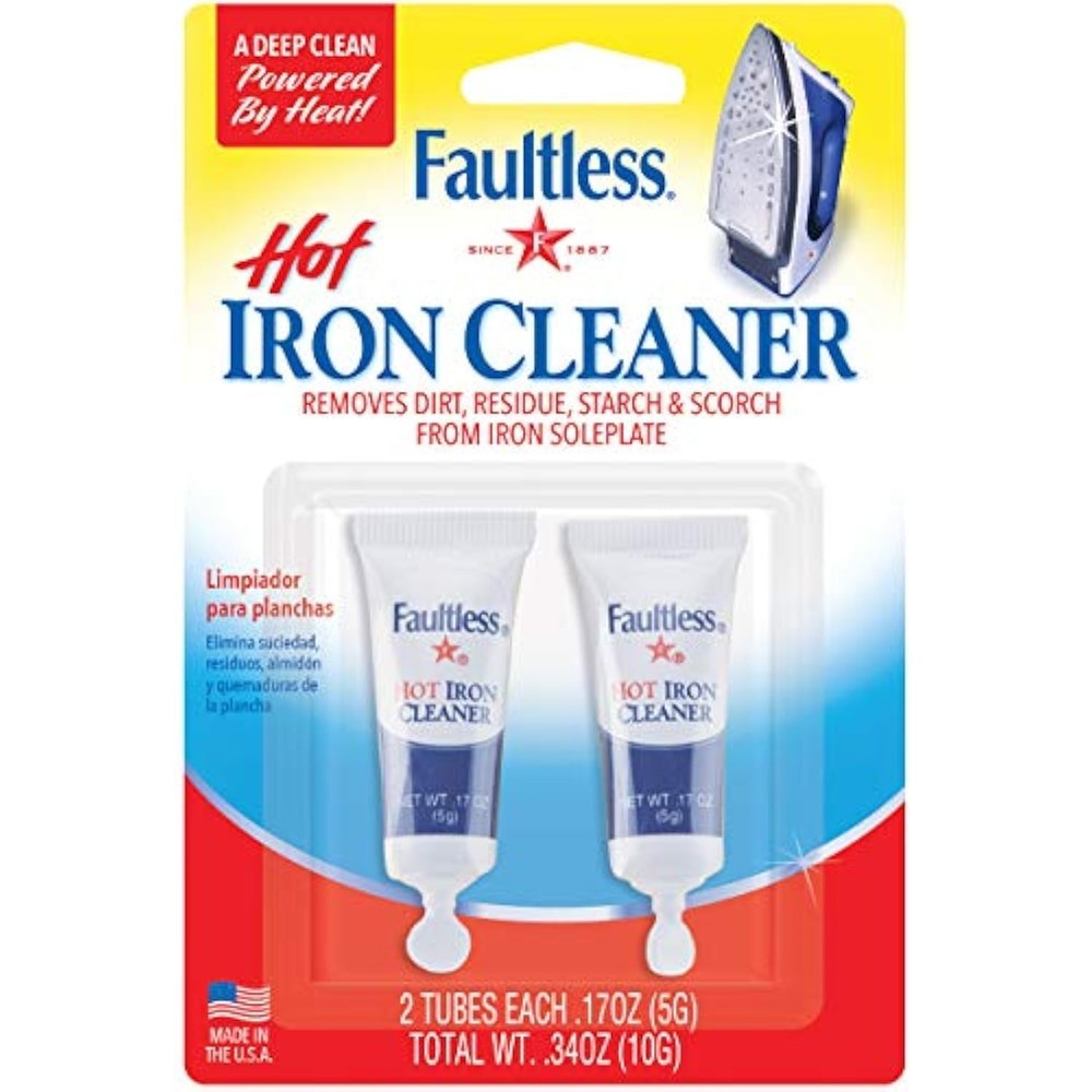Hot Iron Cleaner, NonToxic Steam Iron Cleaner, Removes Melted Fabrics, Glue, …