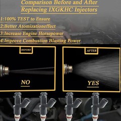 Set Of 4Pcs OEM Fuel Injectors FJ1205 16450-R5A-A01 Fits 2012-2015