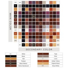 SEISSO Wood Furniture Repair Kit -Set of 50, 24 Colors Touch 24