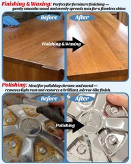 TAFFY’S Steel Wool Pads 0000 for Glass 15 Pcs Extra Fine SteelWool for Clean…