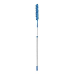 6 ft. Flexible Wand Duster with Telescopic Pole Silver & Blue – Pack of 2