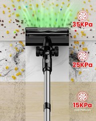Zexape Cordless Vacuum Cleaner For Milwaukee Battery 7-In-1 Lightweight Stick