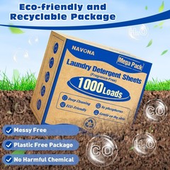 1000 Loads Mega Pack Laundry 1000-loads, 1000-loads [Fragrance Free]