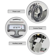 Automatic Floor Scrubber & Dryer (110V, 20″ Brush, 750W / 1.0HP Brush Motor)