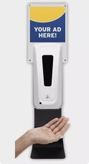 Zep Hand Dispenser Cleaner Touch-Free Motion with Stand 84.54 Oz TFHSU-1- 2500PL