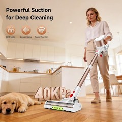 Honki Cordless Vacuum Cleaner 500W/40Kpa Vacuum Cleaners For Home Stick Vacuum