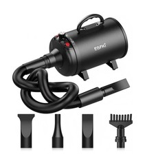 Dog-Hair-Dryer, 5.2HP/ 3800W High Velocity Pet Blow Dryer with Heater for Gro…