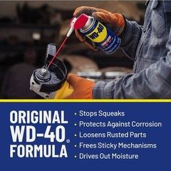 Classic WD-40 Formula, Multi-Use Product with Smart Straw Sprays 2 Ways – 2 Pack