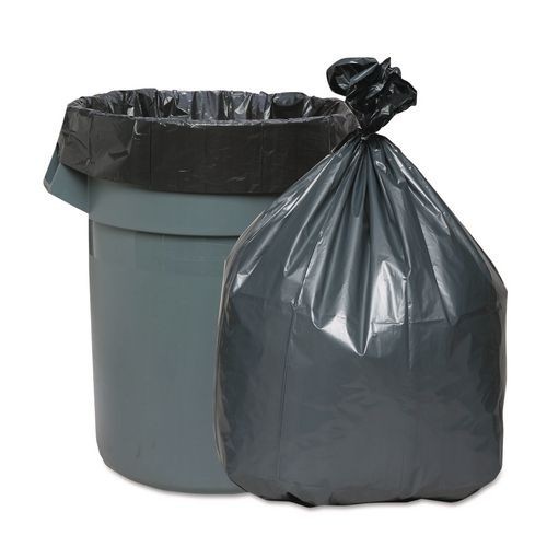 Platinum Plus Can Liners, 60 gal, 39″ x 56″, Gray, 5 Bags/Roll, 5 Rolls/Carton