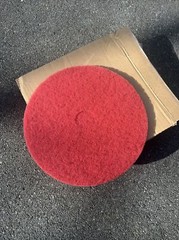 Niagara 20″ Red Buffer Pads 5100N 175 to 600 RPM 4 ea. New