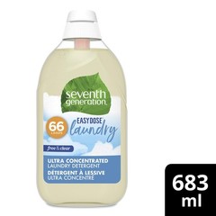 Seventh Generation Easy Dose Laundry Concentrated Liquid Detergent Clear 23.1