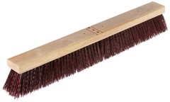 Weiler 44587 24 Block Size Hardwood Block Medium Maroon Polypropylene Fill
