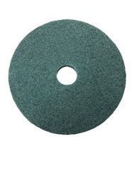 Heavy Duty 19” Green Buffing/ Scrubbing Maintenance Floor Pads. 2 Pack. NOB.