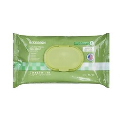 McKesson Flushable* Personal Wipe 6-9/10 X 7 Inch FLF48 1 Pack 48 Wipes