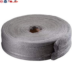 Grade 0000 Steel Wool 5lb Super Fine Steel Wool Roll for Cleaning Remove Rust