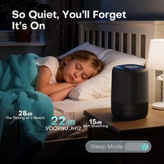 Air Purifiers for Office with H13 Quiet HEPA Filter Up to 1076 Ft² for Pet