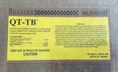 Hillyard QT-TB 5 Gallon Bag-In-A-Box Cleaner Deodorizer Mildewstat Disinfectant