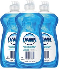 Dawn Non Concentrated Original Dishwashing Liquid, 12.6 Fluid Ounce 3 per Order