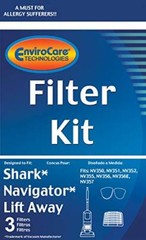 EnviroCare Premium Replacement Vacuum Cleaner Filters made to fit Shark Navig…
