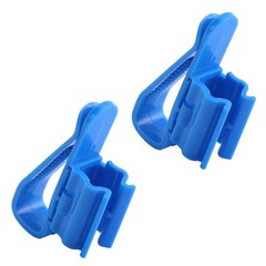 2Pcs Multifunction Plastic Adjustable Fish Tank Mounting Clip Water Pipe Tube