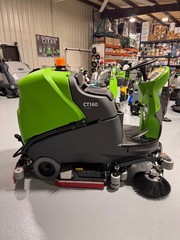 IPC Eagle CT160 Cylindrical Ride-On Scrubber w/Sweeper NEW