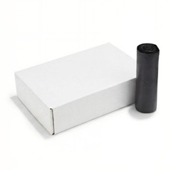 Coastwide 40-45 Gallon Trash Bag 40 X 48 High Density 22 Mic Black 150 Bags/Box