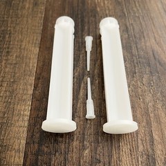 2 Plungers & Tips ONLY For Cockroach & Ant Baiting Gel Syringes 27g, 30g, 33g